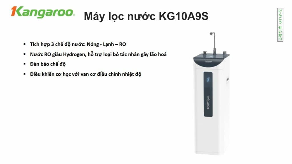 Máy lọc nước Kangaroo Hydrogen KG10A9S