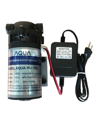 Bơm máy lọc nước Aqua 9 lõi để gầm hút sâu đến 3m