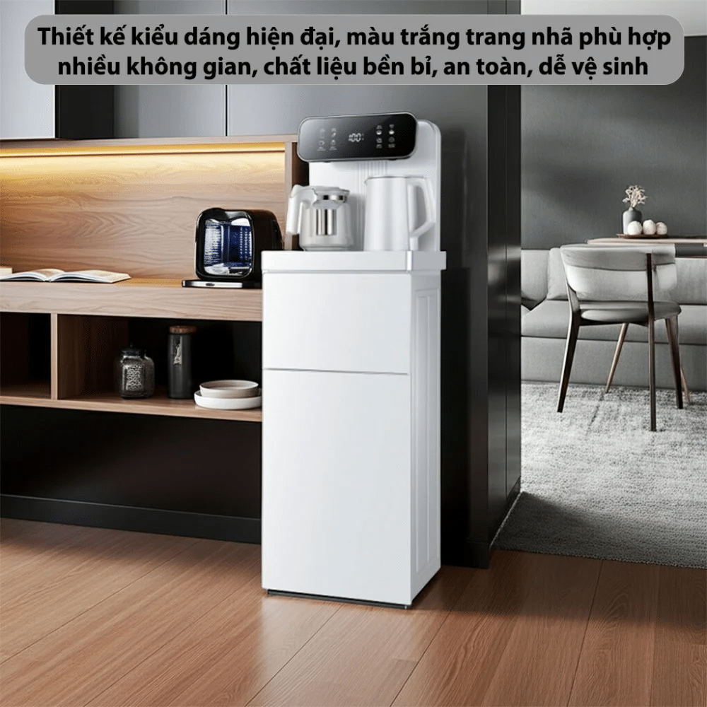 Cây nước nóng lạnh kết hợp bàn pha trà, cafe Fujihome TB237N